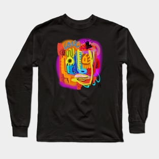 BIRDS ON THE HEAD Long Sleeve T-Shirt